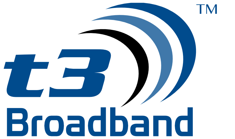 t3 Broadband Logo